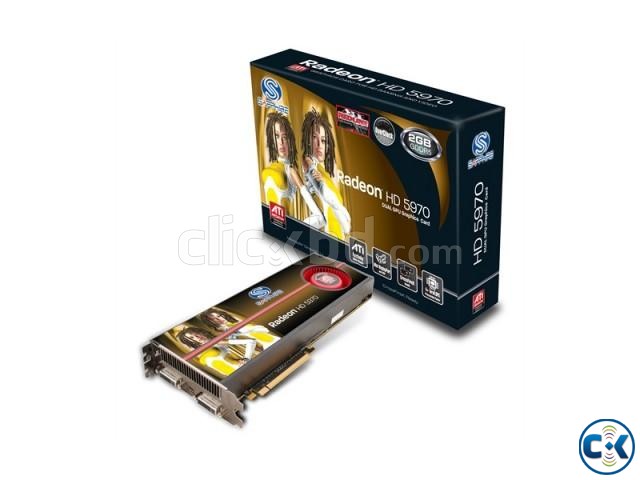 SAPPHIRE HD 5970 2GB GDDR5 PCIE OC Edition From UK large image 0