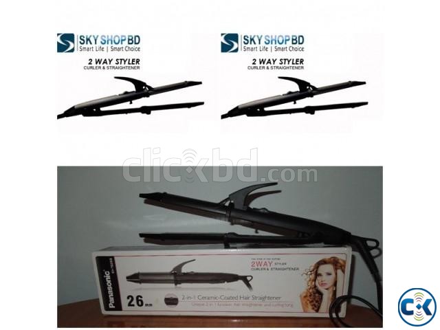 Panasonic 2in1 Hair Straightener New  large image 0