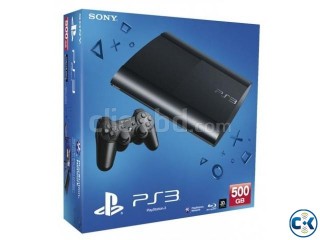 PS3 500GB supper slim brand new stock ltd