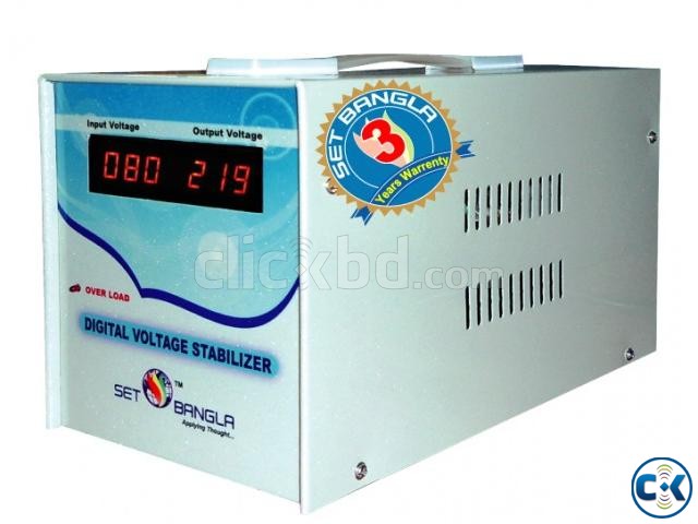 Digital Voltage Stabilize 650va large image 0