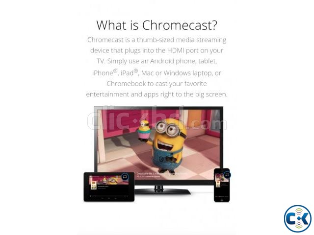 Google chromecast intact boxed large image 0