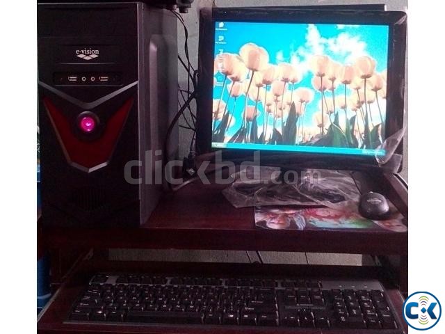 17 Lcd মনিটর সহ Full Set Computer large image 0