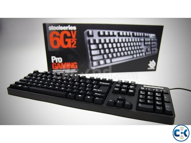 Steelseries 6GV 2 Mechanical Gaming Keyboard Brand New large image 0