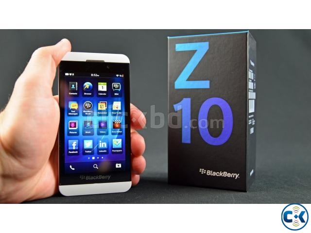 Blackberry Z10 White Full Box large image 0