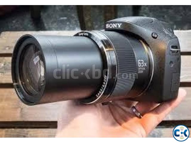 Sony H400 20.1 MP 63x Optical Super Zoom Semi DSLR Camera large image 0