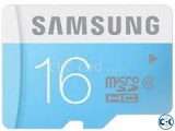 Samsung 16GB memory card class 10 with 1year warranty