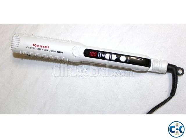 Kemei Hair Straightener 3in1 Digital KM-1273 New  large image 0