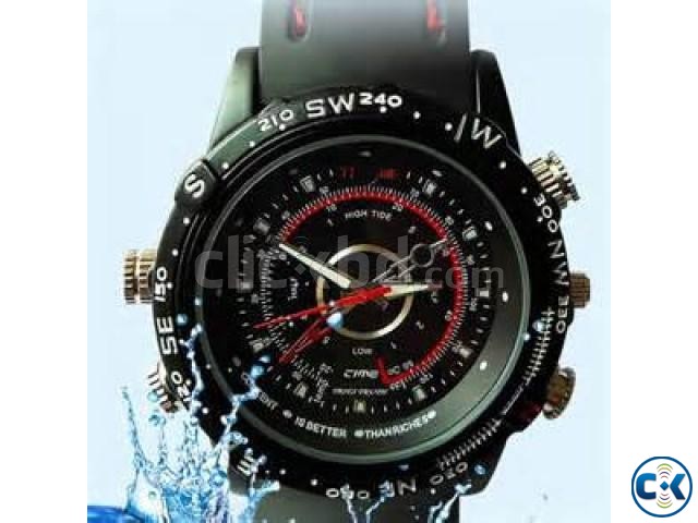 SPY WATCH CAMERA 32GB BUIL IN MEMORY USABLE AS A PEN DRIVE large image 0