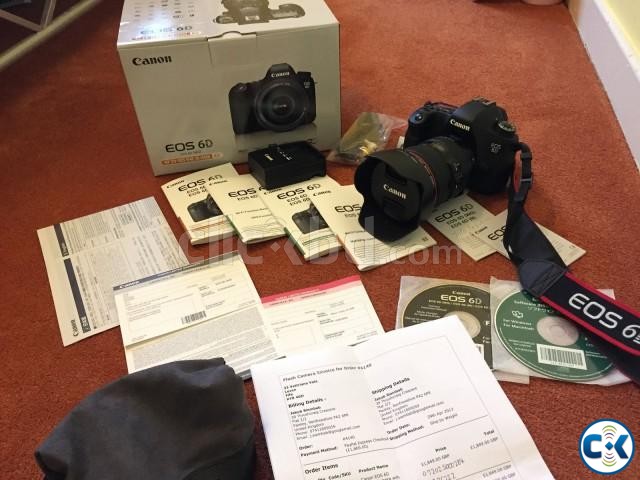 Canon EOS 6D DSLR Camera Kit. New and excellent condition. large image 0