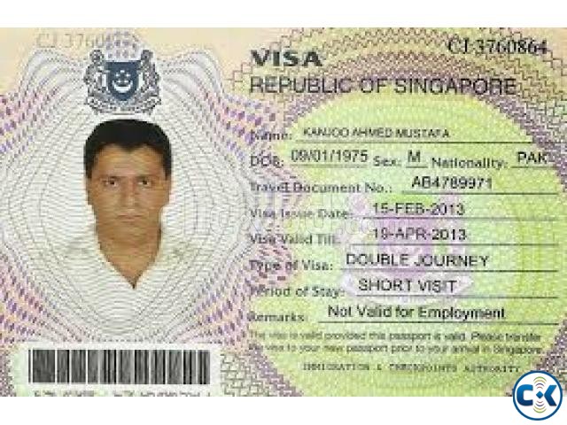 Singapore Visit Visa large image 0