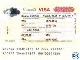 Tourist visa Canada