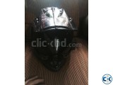 Ozone helmet with balck glass 1200 tk fixed