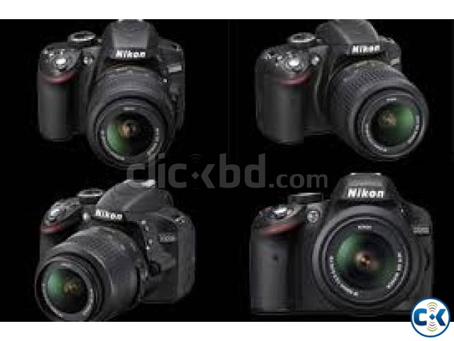 Nikon D3200 Black 24.2MP Wi-Fi 18-55mm Digital SLR Camera large image 0