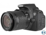 Canon EOS 700D DSLR 18MP Camera with 18-55mm Lens