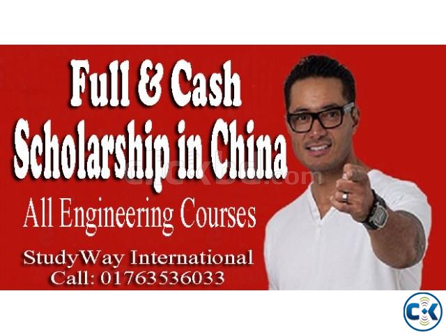 FULL CASH SCHOLARSHIP IN CHINA large image 0