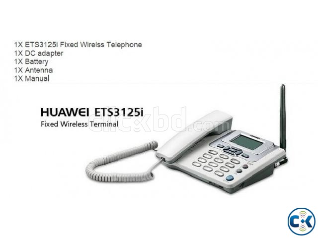 HUAWEI GSM SIM Supported Landphone large image 0