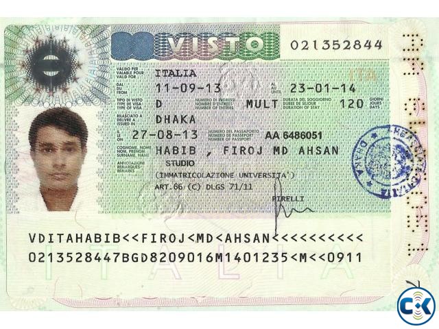 Italy Visa Process large image 0