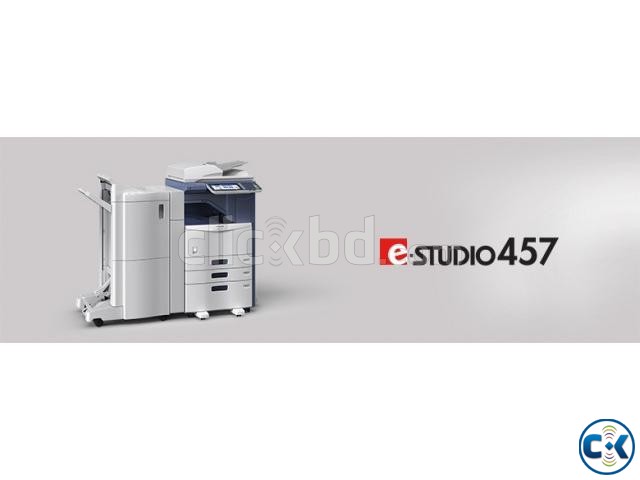 Toshiba e-Studio 456 B W A3 Copy Machine with RADF large image 0