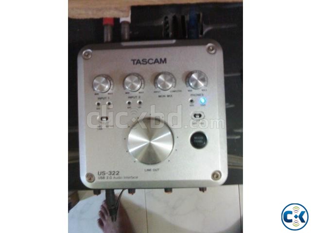 Tascam US-322 sound card for sale large image 0