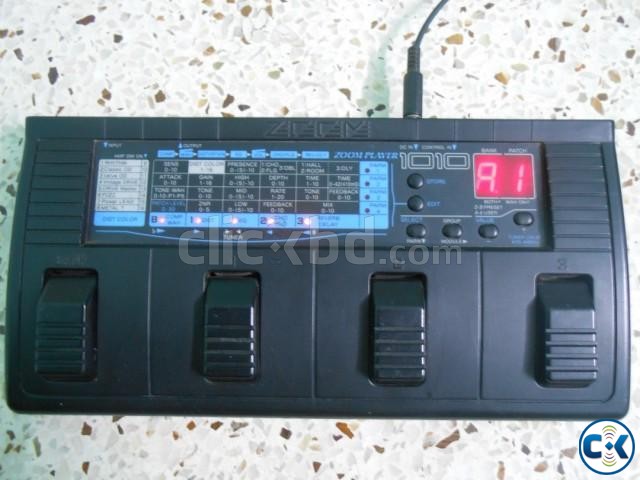 ZOOM 1010 Guitar Processor  large image 0