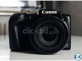 CANON SX400 SEMI DSLR 16MP 30XZOOM 720P HD VIDEO