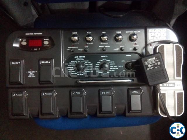 Line6 Floor Pod Plus with original Line6 adapter large image 0