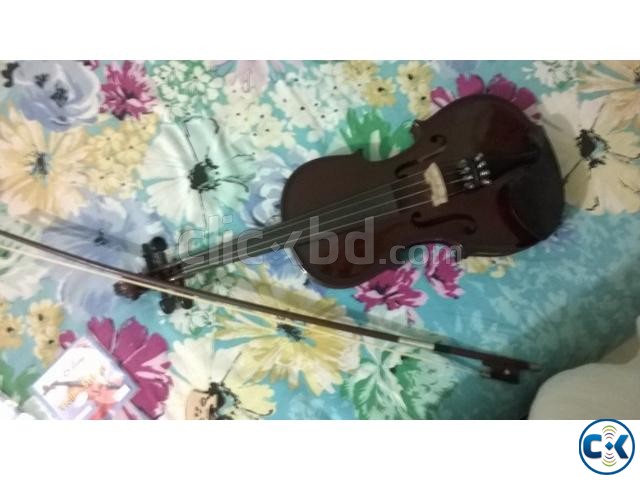 Violin with needed accessories large image 0