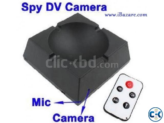 Spy Camera Ashtray DV Camera with Remote Control With Moti large image 0