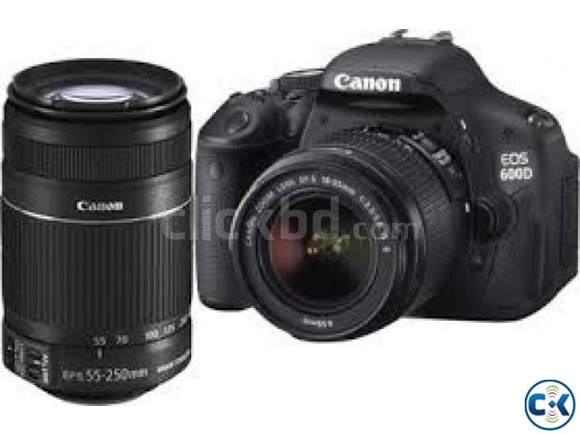 Canon 600D SLR Camera with 18-55 Lense large image 0
