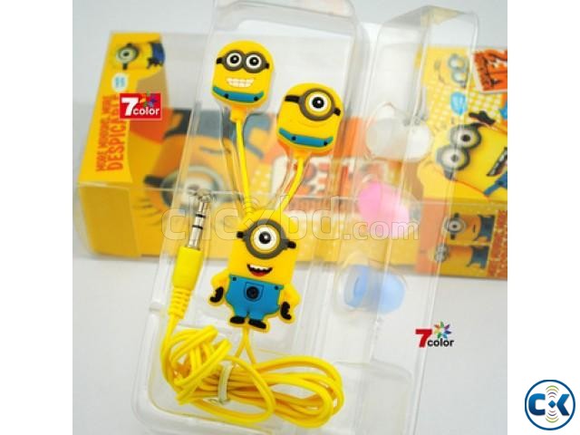 Despicable Me Minion Earphones 3.5 mm large image 0