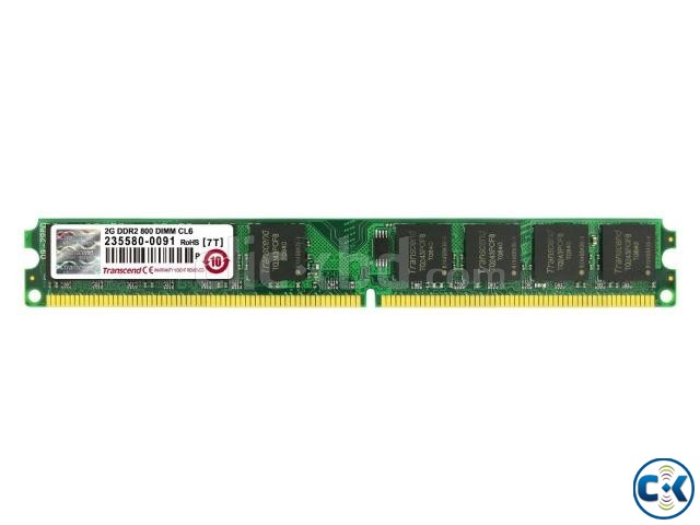 Transcend 2 GB DDR2 800 Mhz RAM large image 0
