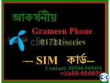 01711-SERIES GrameenPhone Sim Card