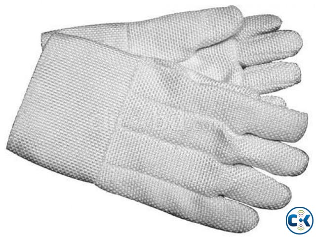 Asbestos fire proof hit proof hand gloves large image 0