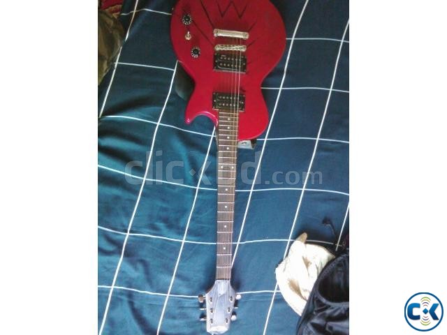 esp pickup customised epiphone guitar large image 0