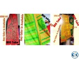 Discount on bloked shuti saree