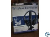 Intact new wireless earphone 5in1