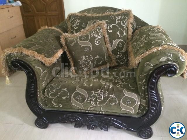 Sofa set of 3- pieces bought from otobi large image 0