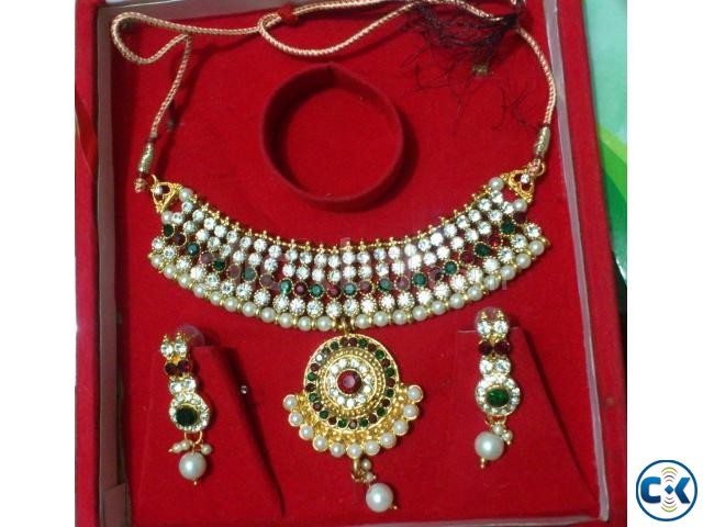 Original JAIPURI Jewelry set large image 0