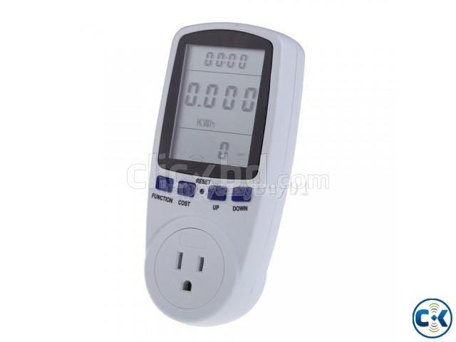 Power On Voltage Amps Power Factor Monitor US Plug large image 0