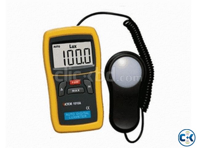 Power On VICTOR VC1010A Digital Lux Meter Photo Light Meter large image 0
