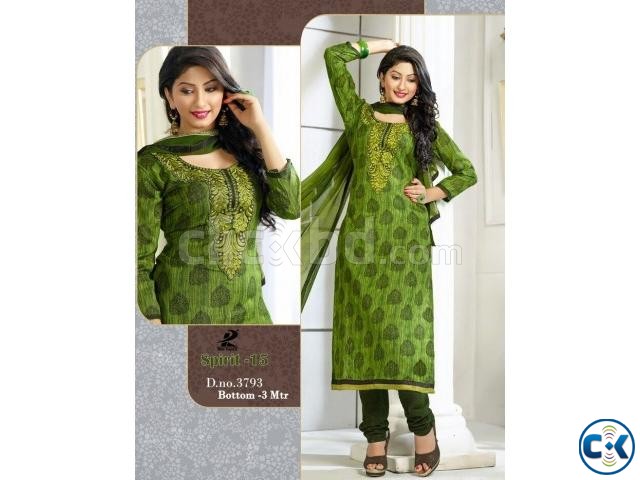 Indian Unstitched Cotton Dress Materials large image 0