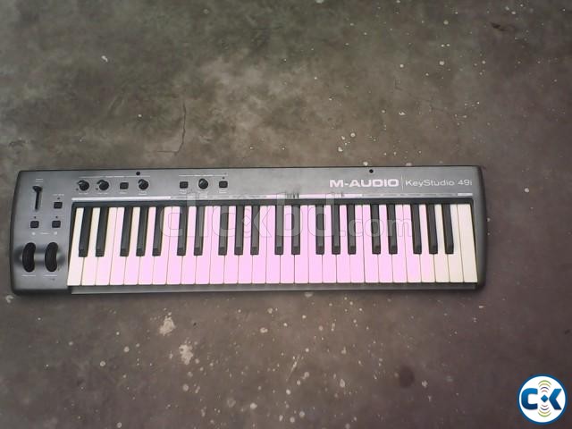 sound card midi keyboard 49i large image 0