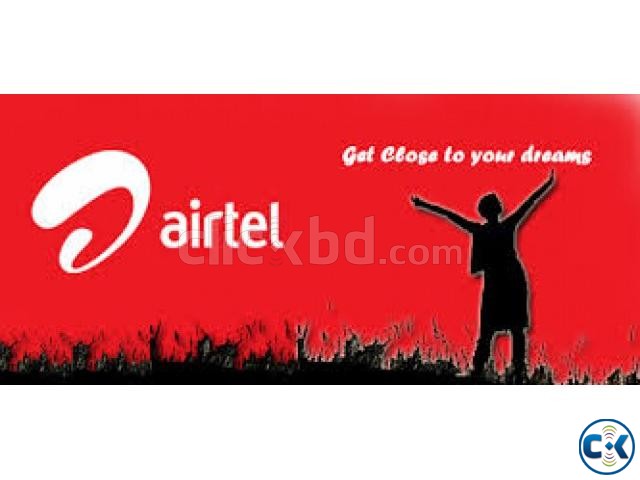 Airtel 0161111 serial sim card large image 0