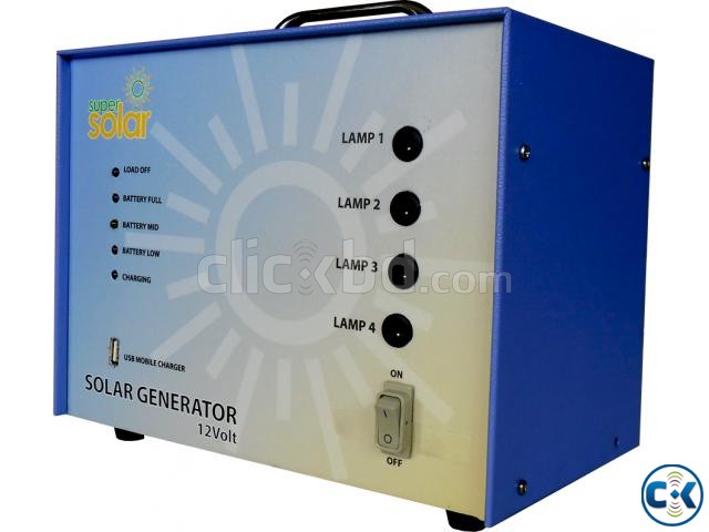 Smart Solar Generator combo solar SHS  large image 0