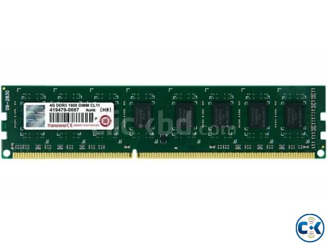 4GB DDR3 1333 TRANSCEND RAM Tk 2000 large image 0