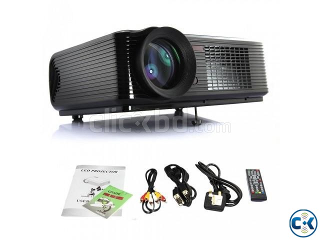 Brand NEW 2000 Lumens LED Projector with TV large image 0