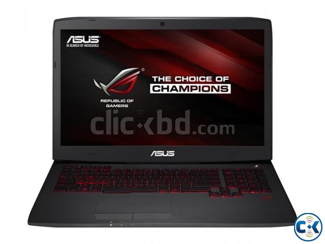 ASUS Republic of Gamers G751JY 17.3 Gaming Laptop Black A large image 0