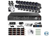 16 Channel Jovision With 16 Unit Security Camera