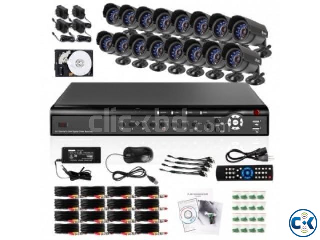 16 Channel Jovision With 16 Unit Security Camera large image 0