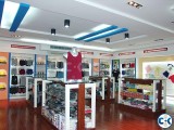 showroom interior Design Decoration in Dhaka